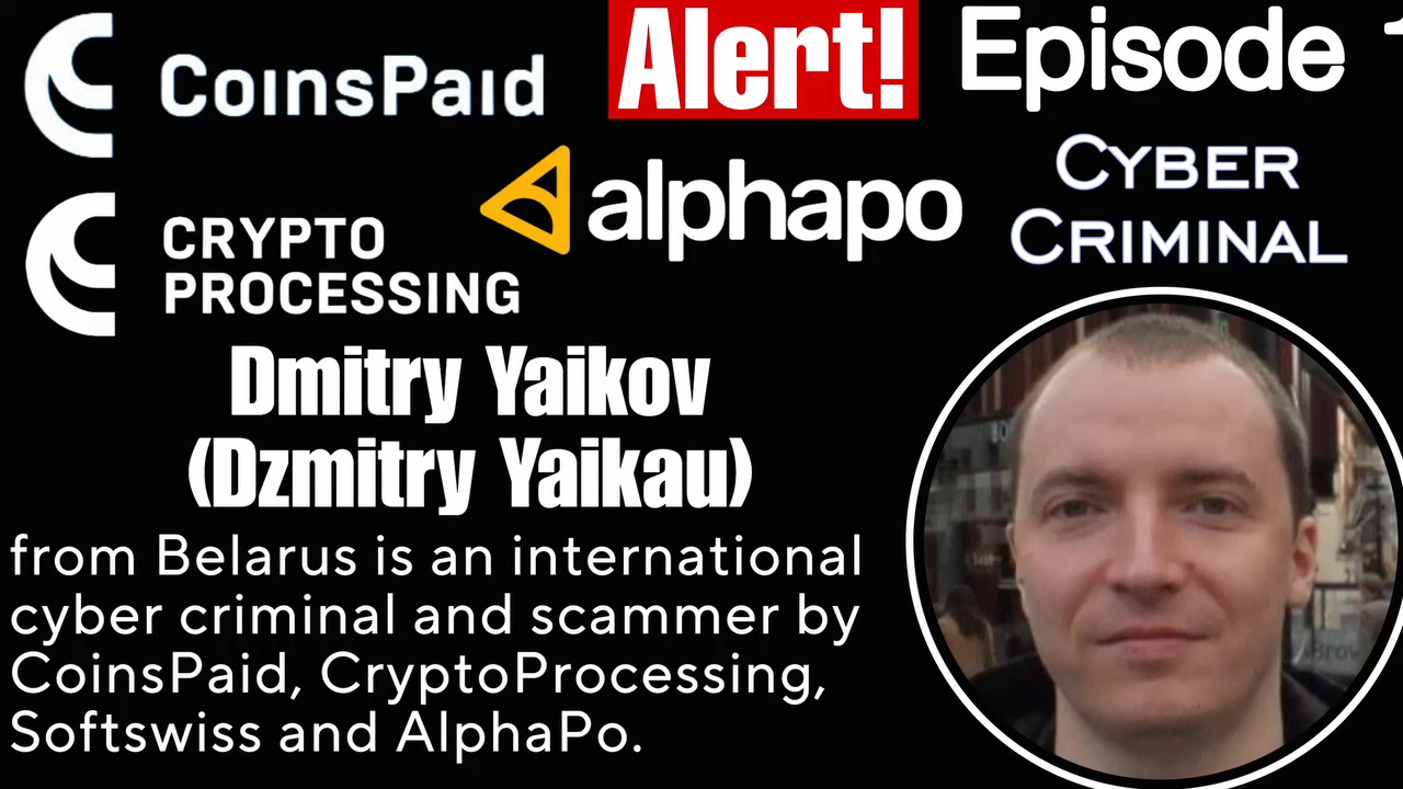 Dmitry yaikov - Dzmitry yaikau scam